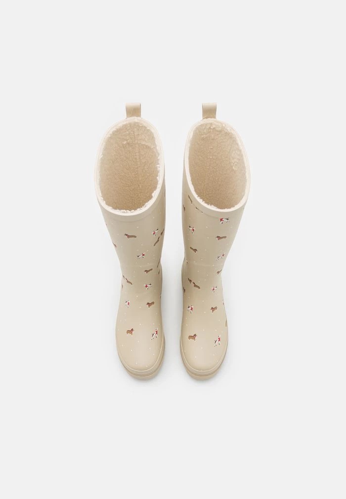 Botte ANNA FIELD Anna Field Wellies Beige Femme | QJS-5917075